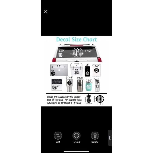 Witchy Hand Vinyl Decal - Picture 3 of 3